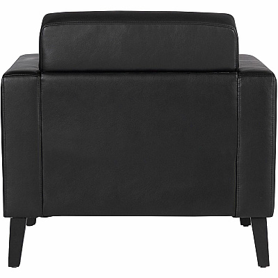 Lorell Clarke Series Club Chair with Antimicrobial Upholstery and Power (86952)