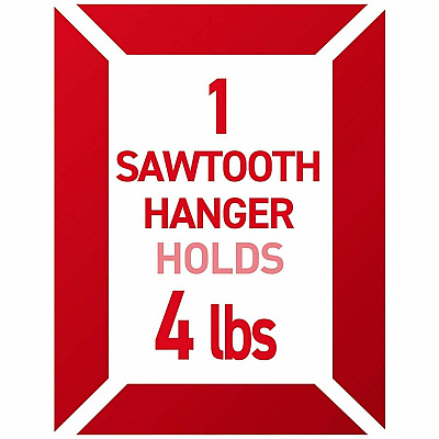Command Sawtooth Picture Hangers (17042ES)