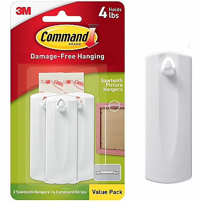 Command Sawtooth Picture Hangers (17042ES)