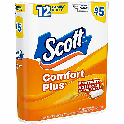 Scott ComfortPlus Toilet Paper (55211CT)