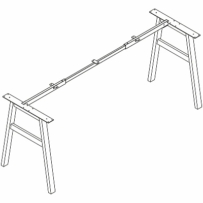 Lorell Table Base (16289)