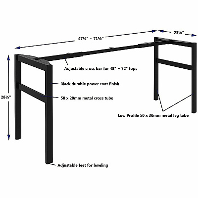 Lorell Table Base (16280)