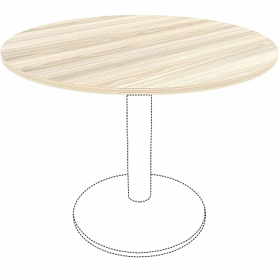 Lorell Essentials Hospitality/Conference Round Table Top (66361)