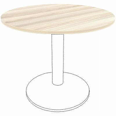 Lorell Essentials Hospitality/Conference Round Table Top (66362)