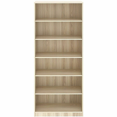 Lorell Sturdy 6-Shelf Bookcase (66344)