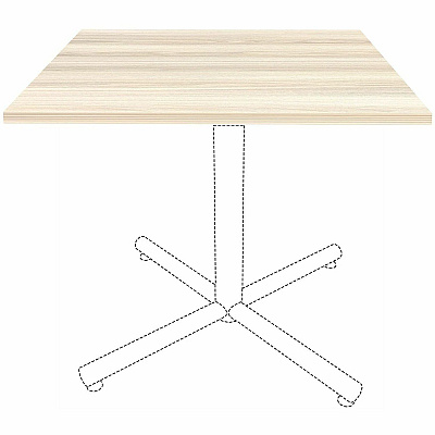 Lorell Essentials Hospitality/Conference Square Table Top (66365)