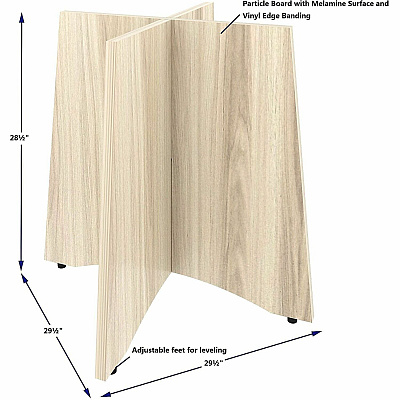 Lorell Essentials Sturdy Table Base (66360)