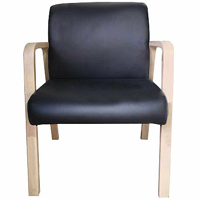 Lorell Solid Wood Frame Guest Chair (40214)