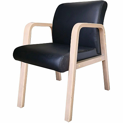 Lorell Solid Wood Frame Guest Chair (40214)
