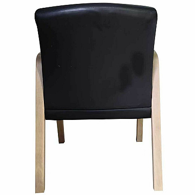 Lorell Solid Wood Frame Guest Chair (40214)