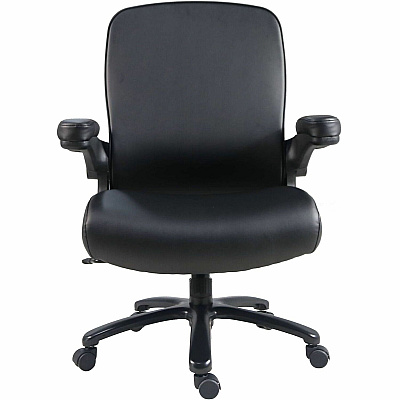 Lorell Big & Tall Flip Arm Chair (40221)