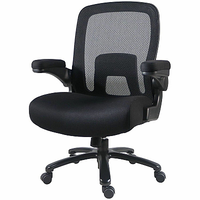 Lorell Big & Tall Flip Arm Chair (40220)