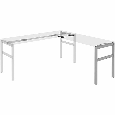 Lorell Adjustable Table Leg Bases & Returns (16285)