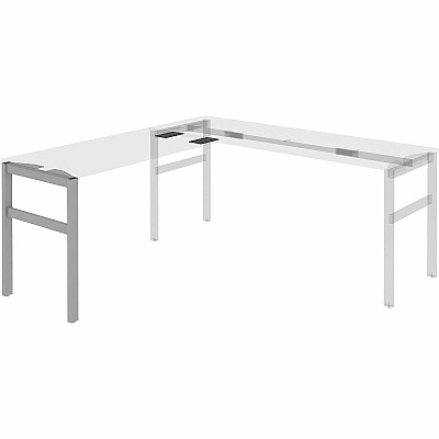 Lorell Adjustable Table Leg Bases & Returns (16285)