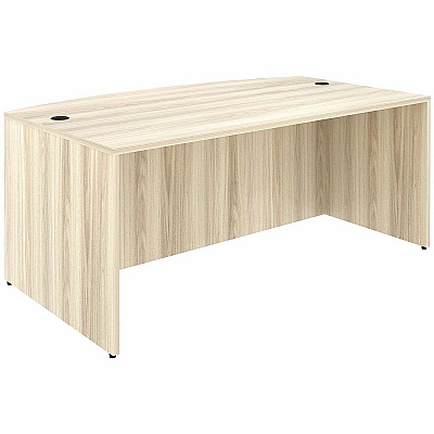 Lorell Essentials Bowfront Desk Shell (66300)