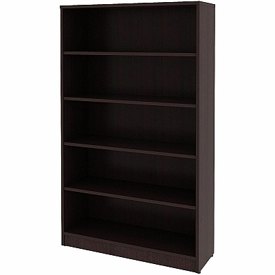 Lorell Essentials Espresso Laminate Bookcase (18250)