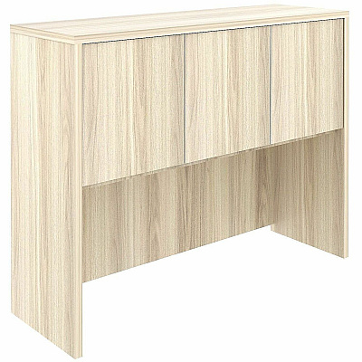 Lorell Essentials 3-Door Stack-On Hutch (66319)