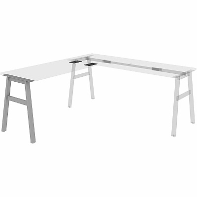Lorell Adjustable Table Leg Bases & Returns (16291)