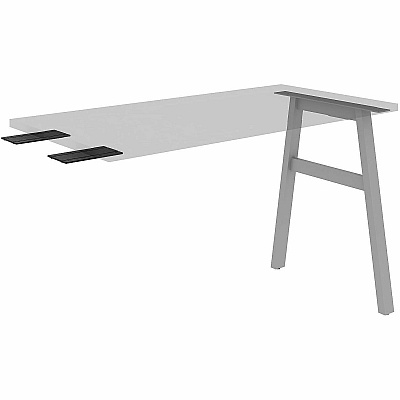 Lorell Adjustable Table Leg Bases & Returns (16291)