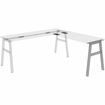 Lorell Adjustable Table Leg Bases & Returns (16291)