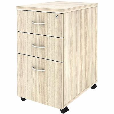 Lorell Essentials 3-Drawer Mobile Pedestal (66328)