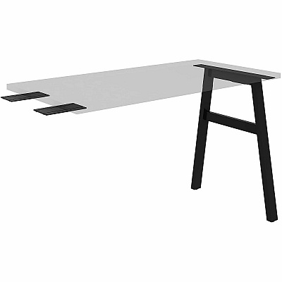 Lorell Adjustable Table Leg Bases & Returns (16288)