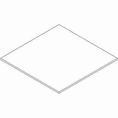 Lorell Essentials Modular Conference Table Adder Top (16345)