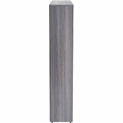 Lorell Weathered Charcoal Laminate Bookcase (69631)