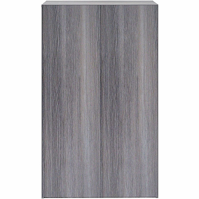 Lorell Weathered Charcoal Laminate Bookcase (69631)