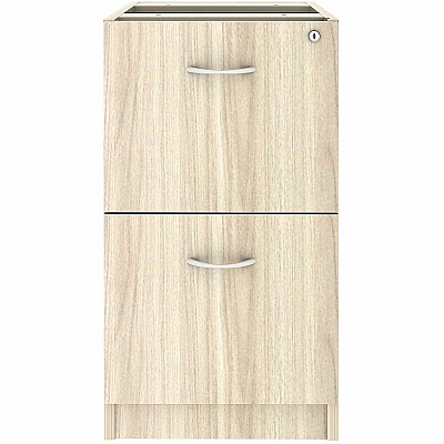 Lorell Essentials 2-Drawer Fixed Pedestal File Cabinet (66332)
