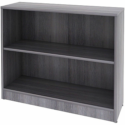 Lorell Weathered Charcoal Laminate Bookcase (69630)