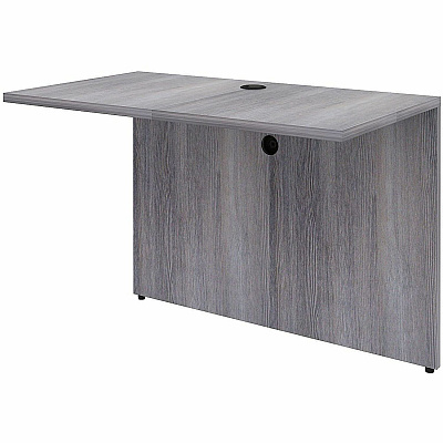 Lorell Weathered Charcoal Laminate Desking (69529)