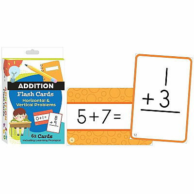 Shell Education Teacher Created Materials Addition Flash Cards (155902)
