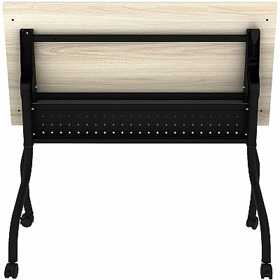 Lorell Modern Elm/Black Flip-Up Training Tables (66377)