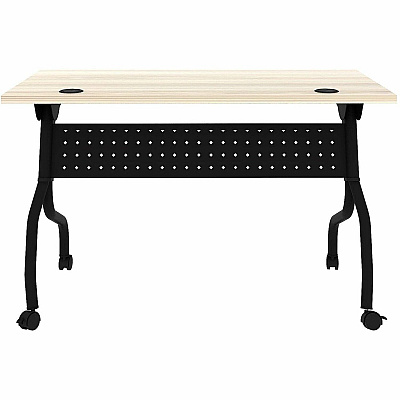 Lorell Modern Elm/Black Flip-Up Training Tables (66377)