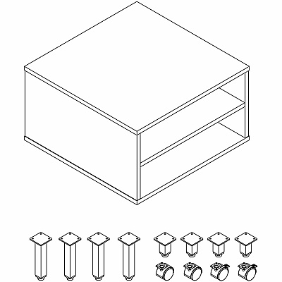 Lorell Modular Reception Table (69205)