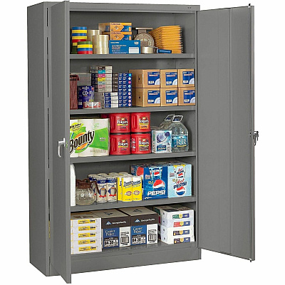 Tennsco Deluxe Jumbo Storage Cabinet (J1878SUMGY)
