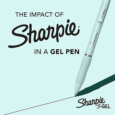 Sharpie S-Gel, Fashion Barrel, Medium Point (0.7mm) (2220962)