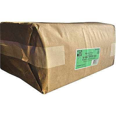 AJM Packaging Packaging Packaging AJM Packaging Packaging #20 Squat Heavy-Duty Kraft Paper Grocery Bags (SQ50NP5CHDES)