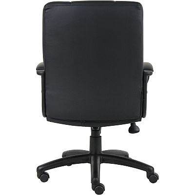 BOSS Caressoftplus Vinyl Executive Mid Back Chair (7906)