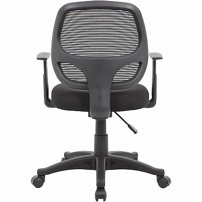 BOSS Commercial Grade Mesh Task Chair w/T-Arms (606)