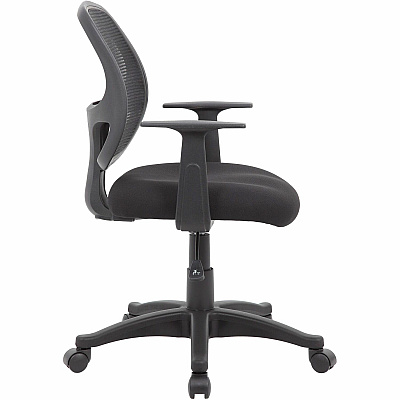 BOSS Commercial Grade Mesh Task Chair w/T-Arms (606)