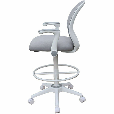 BOSS Mesh Flip-Arm Stool (1676WTGY)
