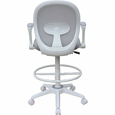 BOSS Mesh Flip-Arm Stool (1676WTGY)