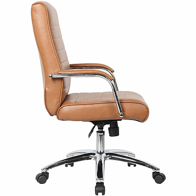 BOSS Ribbed Executive Conference Chair (696CRBCML)