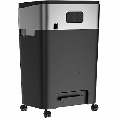 Business Source 6.6-Gallon Bin Cross-Cut Shredder (70132)