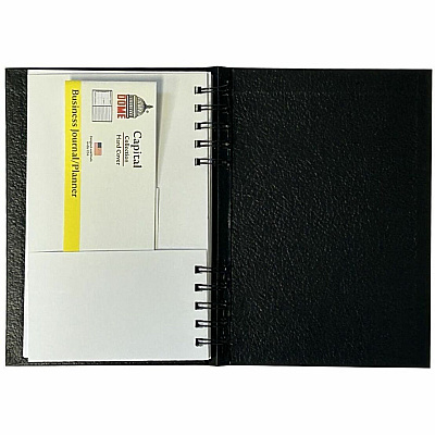 Dome Business Journal - 8 x 10 Inch Hardcover Professional Planner Notebook (40004)