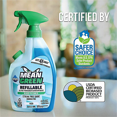 Mean Green Refillable Glass Cleaner Concentrate (394174)