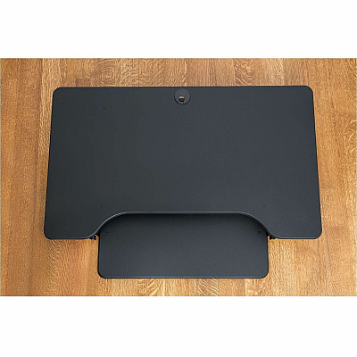 Rocelco DADRB-40-ACUSB Sit-to-Standing Desk Riser and Converter (RDADRB40ACUS)