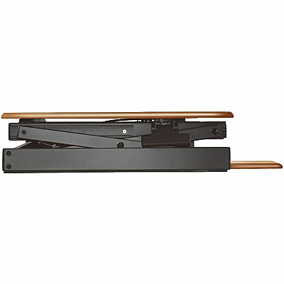 Rocelco R DADBR-40 Height-Adjustable Sit-to-Standing Desk Riser (RDADRT40)